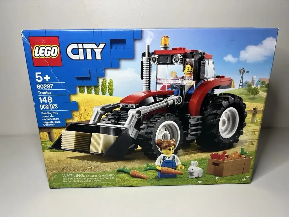 LEGO CITY: Tractor 60287 (Retired Set) Brand New & Sealed Fast Shipping!